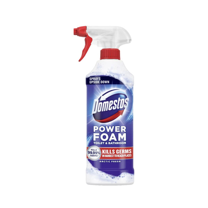 Domestos Power Foam Toilet & Bathroom Arctic Fresh Spray 450ml