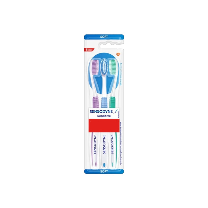 Sensodyne Sensitive Teeth Soft Toothbrush 3 pack