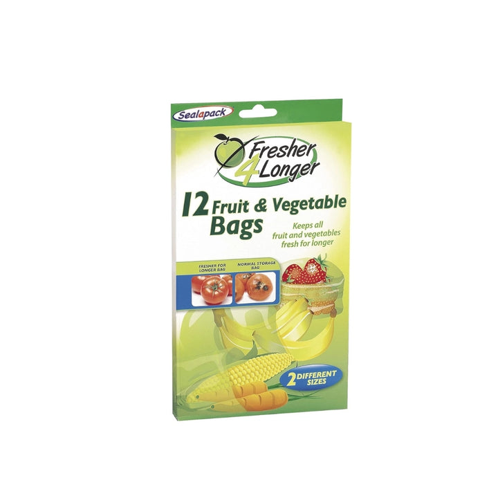 Sealapack Fresher 4 longer Fruit & Vegetable Bags x12