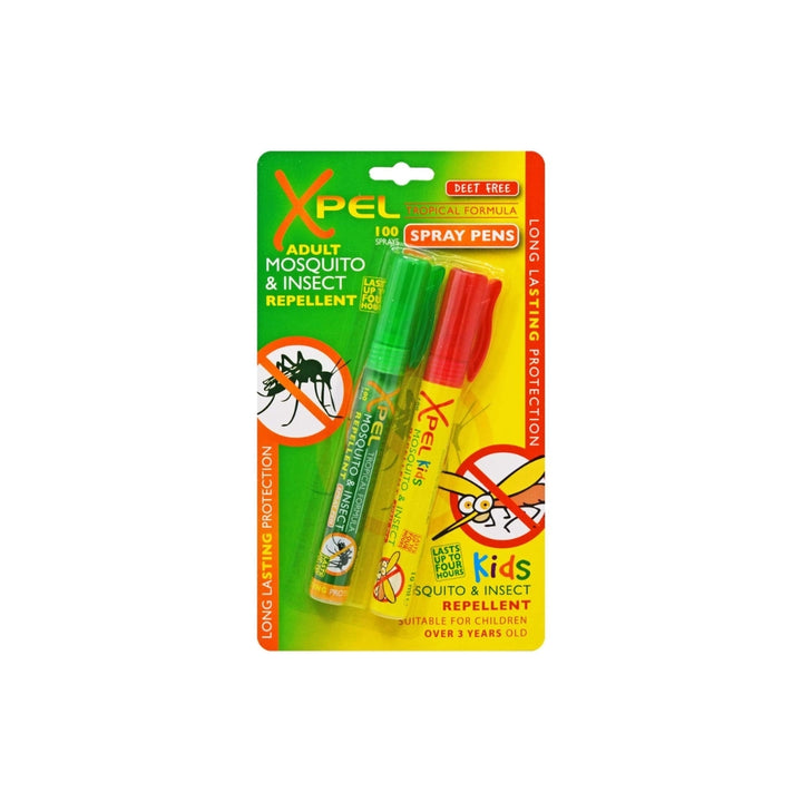 Xpel Mosquito & Insect Repellent Spray Pens (Adults/Kids)