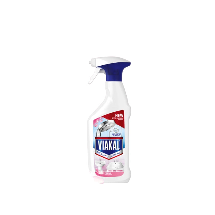 Viakal No1 Against Limescale Spray Fresh Spring Rose 750ml