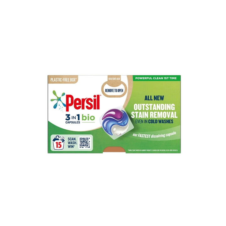 Persil Bio 3in1 Washing Capsules 15 Washes