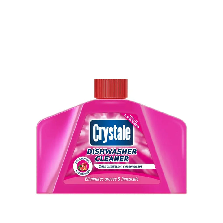 Crystale Dishwasher Cleaner Liquid Pink Grapefruit & Pomegranate - 250 ml