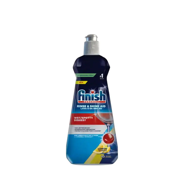 Finish Powerball Rinse Aid Lemon Sparkle - 400ml