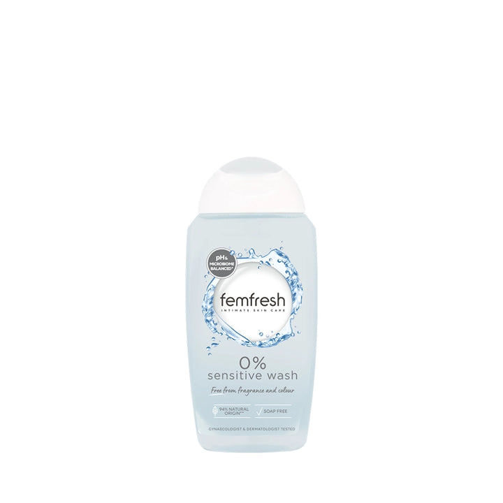 Femfresh 0% Sensitive Intimate Wash Fragrance Free - 250 ml