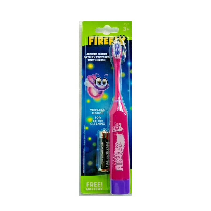 Firefly Junior Turbo Battery Powered Toothbrush Soft -  3+ Years
