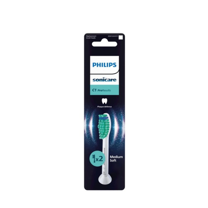 Philips Sonicare C1 Pro Results Plaque Defence Replacement Brush Heads - 2 Pack