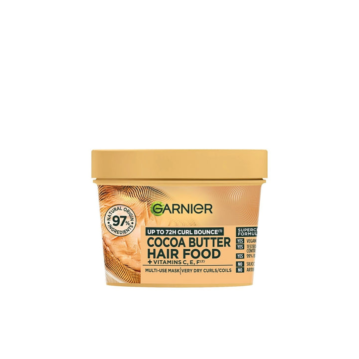 Garnier Ultimate Blends Cocoa Butter Hair Food 3-in-1 Mask - 320ml