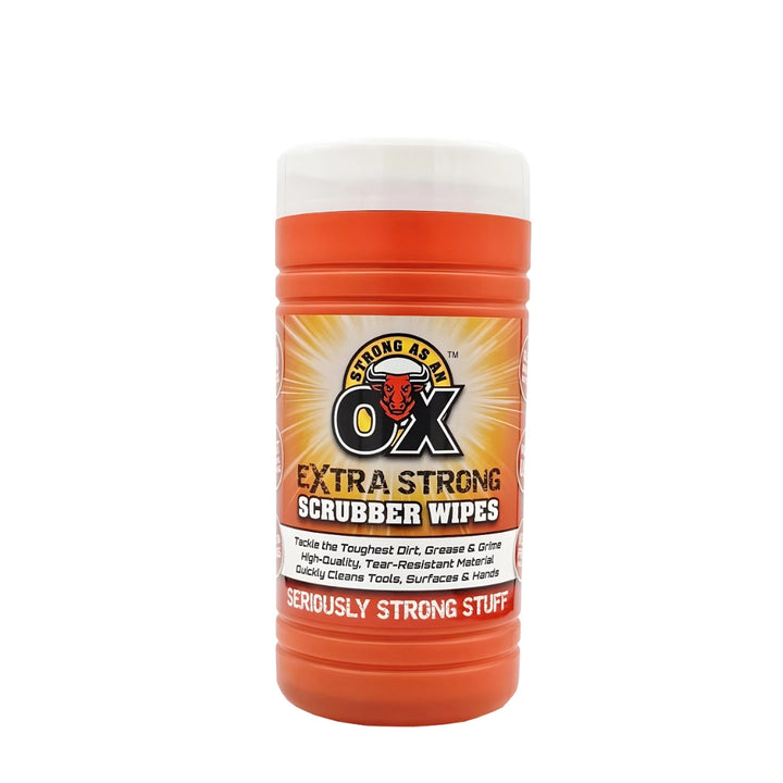 Strong As An Ox Extra Strong Scrubber Wipes - 80 Wipes