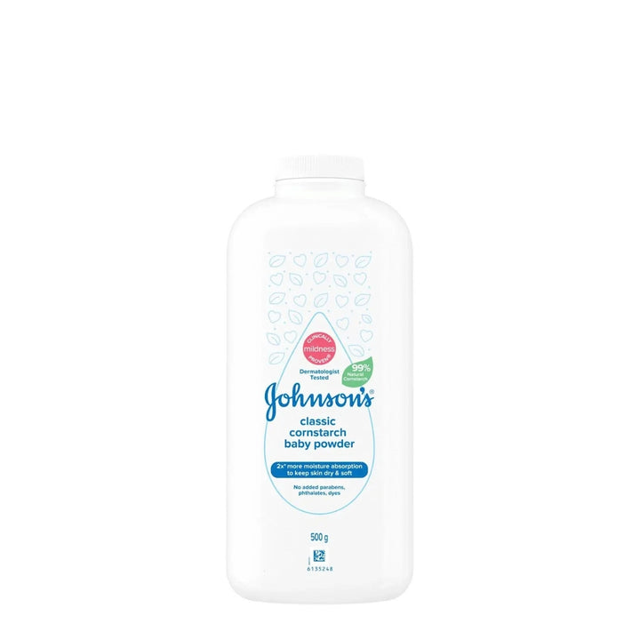 Johnson's Classic Cornstarch Baby Powder - 500g
