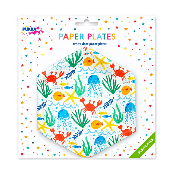 PUKKA Party Paper  Plates - 8