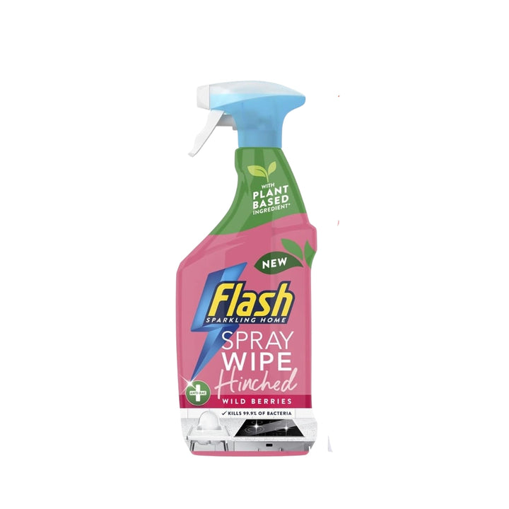 Flash Home Spray Wipe Hinched Wild Berries 800ml