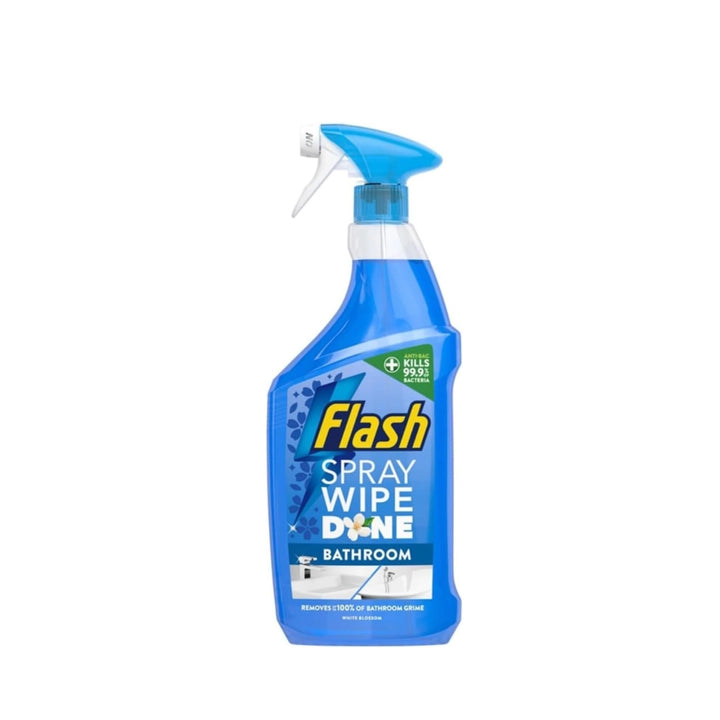 Flash Spray Wipe Done White Blossom Bathroom Spray 800ml