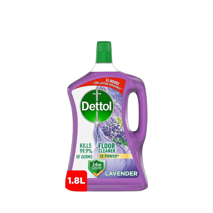 Dettol 3X Power Floor Cleaner Lavender – 1800ml