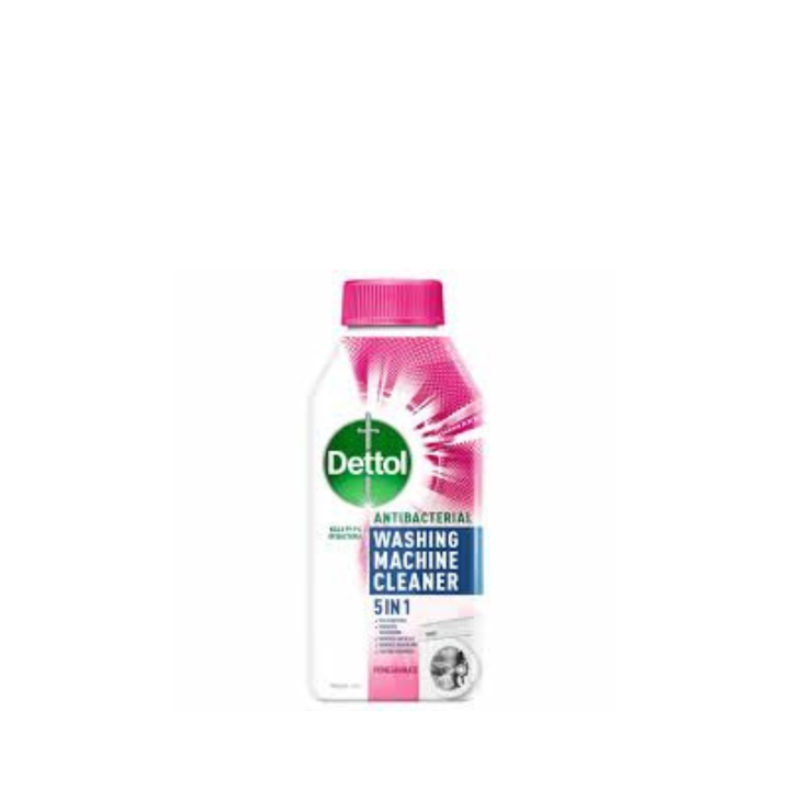 Dettol 5-in-1 Antibacterial Washing Machine Cleaner Pomegranate - 250ml