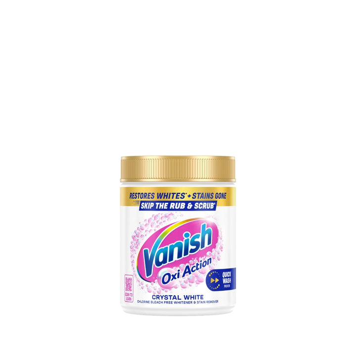 Vanish Oxi Action Crystal White Stain Remover Powder 470g