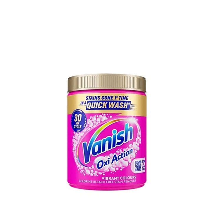 Vanish Oxi Action Vibrant Colours Stain Remover Powder 850g