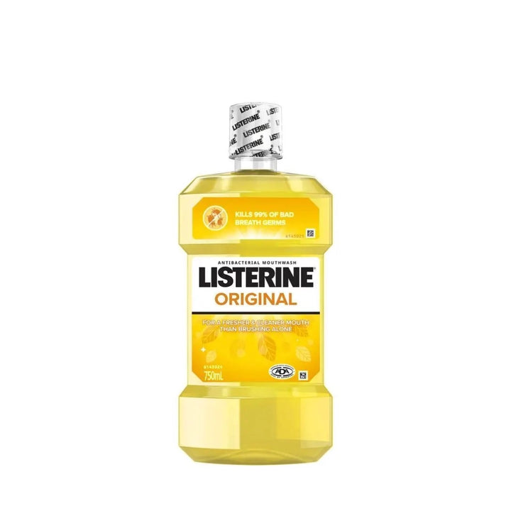 Listerine Original Antibacterial Mouthwash 750ml
