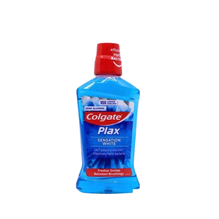 Colgate Plax Sensation White Zero Alcohol Mouthwash 500ml