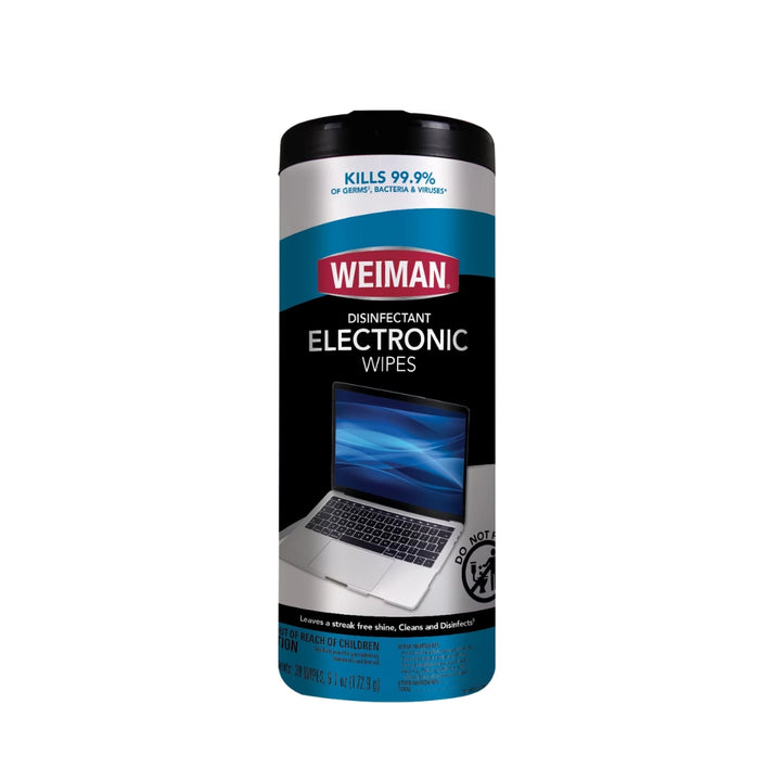 Weiman Disinfectant Electronic Wipes - 30 Wipes