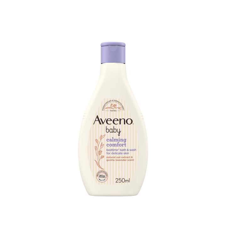 Aveeno Baby Calming Comfort Bedtime Bath & Wash 250ml