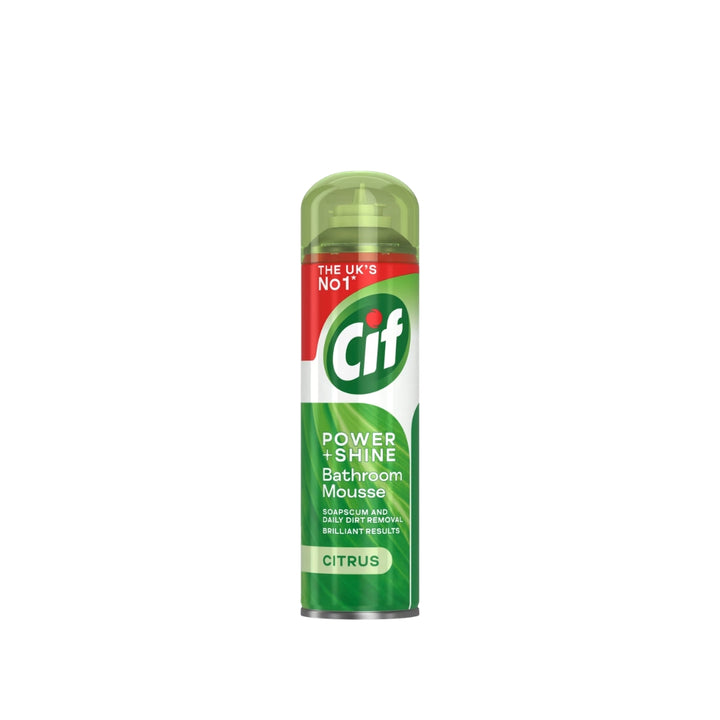 CIF Power & Shine Citrus Mousse Bathroom Cleaner