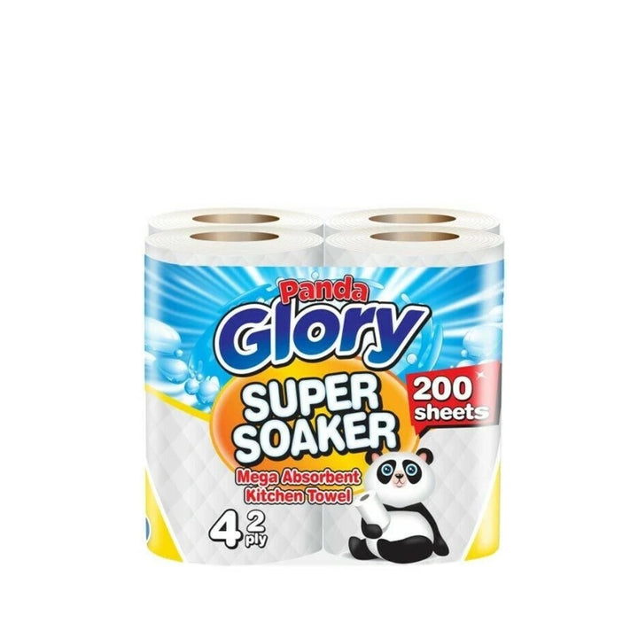 Panda Glory Super Soaker Kitchen Towel x4 2ply