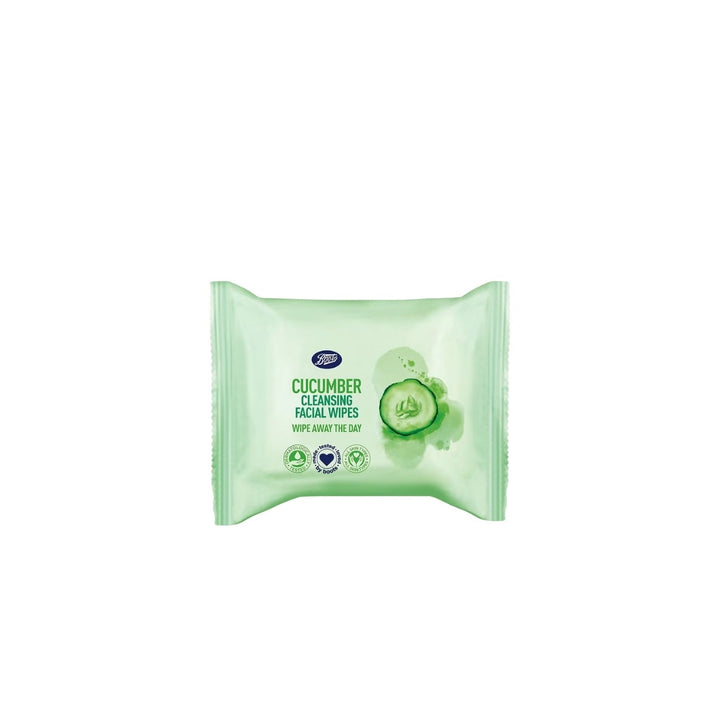 Boots Cucumber Cleansing Wipes 25S