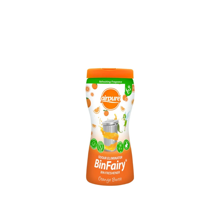 Airpure BinFairy Bin Freshener Powder Orange Burst - 500g