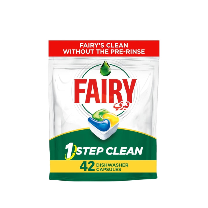 Fairy 1 Step Clean Automatic Dishwasher Tablets x42
